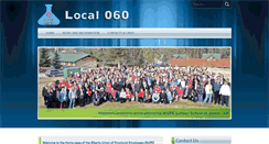 Desktop Screenshot of local060.aupe.ca